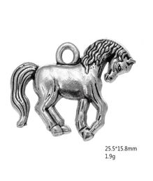 Zinc alloy adorable little horse animal charm for Jewellery making3700630