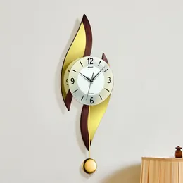 Wall Clocks Modern Digital Clock Wooden Creative Unique Office Nordic Silent Reloj Pared Decorativo Home Decorating Items