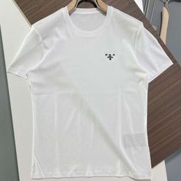 luxury women T shirt designer t shirts mens womens fashion classic logo letters embroidery graphic tee casual slim round neck light cotton plus size Tee