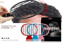 Afro Tool Creative Women men itup Comb Professional Curly Hair Dirty Braid Comb Perm Style Comb7527354