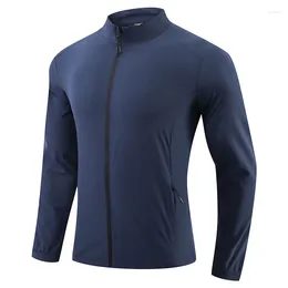 Men's T Shirts Sunscreen Clothing Men Summer Breathable Outdoor Quick-drying Couple Skin Ultra-thin Long Sleeve Shirt