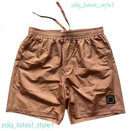 Fashion Stones-island Mens Stones Shorts Promotion Trend Cool Summer Days Elastic Band Badge Sports Shorts High Quality 929