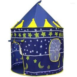 Tents And Shelters Play Tent Foldable Children Boy Cubby House Outdoor Castle