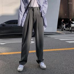 Women's Pants 2024 Women Autumn Solid Loose High Waist Spring Office Lady Elegant Suit Pant Classic Korean Long Trousers Female