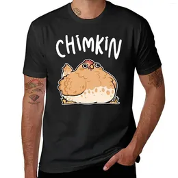 Men's Tank Tops Chimkin Derpy Chicken T-Shirt Animal Print Shirt For Boys Oversized T Shirts Summer Top Men Pack