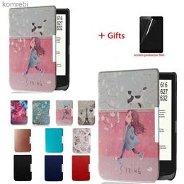 Tablet PC Cases Bags New Sale for Choose Pocketbook Reader Case 616 606 617 627 628 632 633 Colour Plus Aqua Basic Touch Lux HD Limited Edition CoverL240217