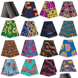 Dress Fabric Tle Lace Material Dresses Nigeria African Wax Cloth Embroidery For Drop Delivery Dhts0