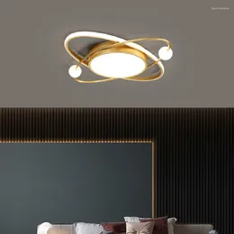 Chandeliers Led Chandelier For Bedroom Children's Room Studyroom Gold Colour Modern Lamp Lighting