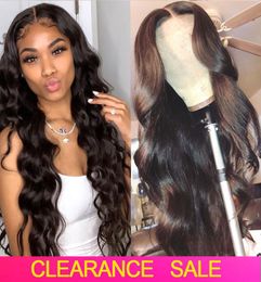 Cheap Glueless Body Wave Frontal Closure Wig 180 Density Wet And Wavy Lace Front WIG Lace Front Human Hair Wigs Brazilian Wigs8193610