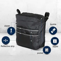 Storage Bags Wheelchair Bag Electric Wheel Chair Accessories Pouch For Adults Seniors Large Tote Accessory Hang Transport Travel Back