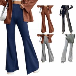 Women's Pants Linen Trousers With Pockets For Women Beach Comber Elastic Waist Sweatpants Womens Paper Bag Casual