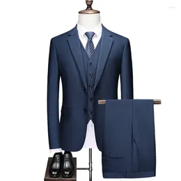 Men's Suits Custom Made Groom Wedding Dress Blazer Pants Business High-end Classic Trousers SA08-33999