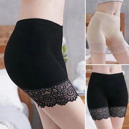 Women's Panties Women Safety Pants Lace Anti Exposure Hollow Out Flower Pattern Short For Inside Wear
