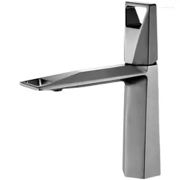 Bathroom Sink Faucets All Copper Kitchen Faucet And Cold Dual Control Home Decoration El Balcony Basin