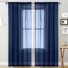 Curtain Brand New Durable High Quality Modern Practical For Home Room Curtain Draperies Valance Drape 7 Colors Polyester