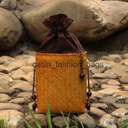 Totes Bamboo woven womens handbag retro Messenger span Shoulder Bags new crossbody bags for ladyH24217