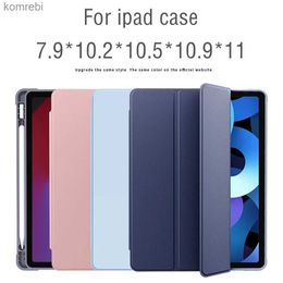 Tablet PC Cases Bags For iPad air 5 Case 2022 10.9 Air 4/3 2020 Pro 10.5 with Pencil Holder Cover 2018 9.7 air 2 11 2021 10.2 6/7/8/9/10th GenerationL240217