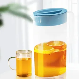 Hip Flasks Large Drinking Water Dispenser Kettle Pitcher Lemonade Container For Milk V Shaped Spout Food Grade Juice