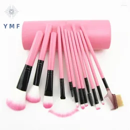 Makeup Brushes 12pcs Set Super Soft Detail Foundation Concealer Contour Eyeshadow Brush Women Beauty Tools