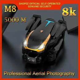 Drones M8 Professional Drone with Camera 4k HD Aerial Photography Remote Control Helicopter Optical Flow Positioning Quadcopter Toys YQ240217