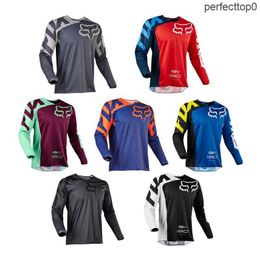 Men's T-shirts Mountain Bike Long Sleeved Riding Suit Motorcycle Riding Speed Lowering Suit Breathable Quick Drying Winter Coat