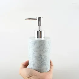 Liquid Soap Dispenser Bathroom Ceramic Lotion Bottle Travel Portable Shower Gel Shampoo El Home Hand Accessories
