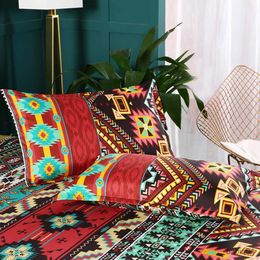 Bedding sets Bohemian 3d comforter bedding set queen size duvet cover case bed linen full size bed set