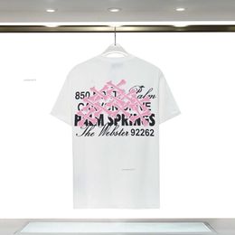 2024 Designer Stylist T Shirts Men Fashion Rainbow Letter Print T-shirts Mens Women Short Sleeved Hip-hop Streetwear Cotton Tee Shirt Asian Size Clothing S-3XL