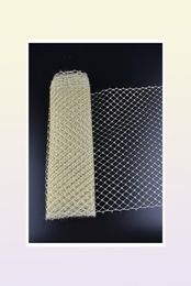 Silver veils Mesh 23CM Width Russian Veiling DIY hair accessories Netting wedding Birdcage veil Fabric For Women decor headpiece m1760459