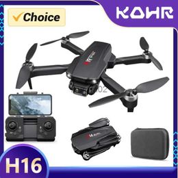 Drones TOSR New Drone H16 GPS Professional Dual Camera Laser Obstacle Avoidance Dron Quadcopter Brushless Aerial Photography RC Toy YQ240217