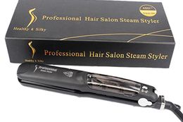 Professional Hair Salon Steam Styler Hair Straightener Irons Steam Flat Iron Vapour Fast Heating Hair Care Styling Tools2328492