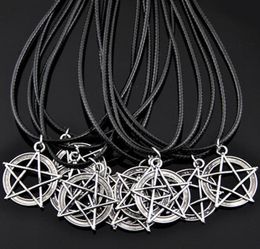 Jewelry wholesale lot 10pcs Cool star Penram geometry Pendant Necklace gift for men women HJ105968312