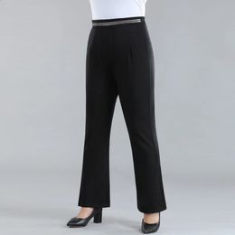 womens plus size pants workout eggings for women with pockets black sweatpants high waisted dress pants work slacks 240130