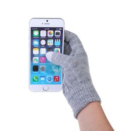 Glove Fashion touch screen Gloves colorfulSoft Cotton Winter Gloves Warmer Smartphones For Driving Glove Gift For Men Women4806633