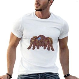 Men's Polos Grammostola Pulchripes T-shirt Cute Tops Animal Prinfor Boys Men Clothing