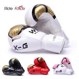 Kick boxningshandskar för män kvinnor pu karate muay thai guantes de boxeo fri kamp mma sanda träning vuxna barn utrustning 240119