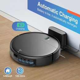 ZCWA BR151 Robot Vacuum Cleaner Auto Charging 6000Pa Power App Control Water Tank Wet Electric Sweeper 240123