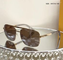 Sunglasses 2024 Fashion Classic Pilot Cool Men's Brand Design Metal Driving Retro Women's UV400