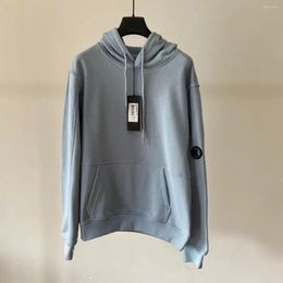 Mens Hoodies Sweatshirts Autumn Women's High Quality Cotton Top Terry Material 2024 Cp Companies Compagnie Comapnies