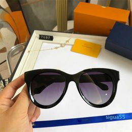 Designer Sunglasses Full Frame Cat Eye Pair Eyewear Traveling Retro Eyeglasses Outdoor Composite Metal Polarized 4 Color Optional