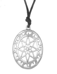 Viking Amulet Pendant Star Slavic Jewelry Necklaces Symbol Occult Pendant Germanic Pagan Men Necklace3455428