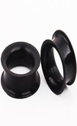 Fashion gauge plug F27mix 12 size 192pcslot body jewelry double flared silicone flesh tunnel piercing7839499