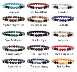 Aromatherapy sential Oil Diffuser Bracelet Natural Gemstone Beads Healing Bracelet2135658