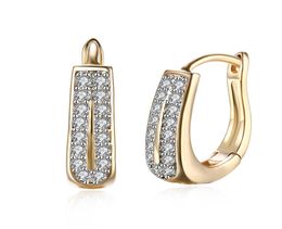 Champagne Gold Earrings Double Rows Mosaic Zircon DangleChandelier Earring Accessories Romantic Elegant Luxury Anniversary Gifts 4974203