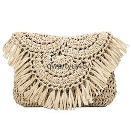 Shoulder Bags Summer Straw for Women andmade Tassel Beac 2023 Raffia Raan Woven andbags Vacation Soulder Crossbody CluH24218