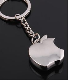 Highquality Cartoon Metal Apple Key Chain Mini Cute Novelty Souvenir Creative Kids Gifts Keyring Keychain Zinc Alloy Trinket3856670