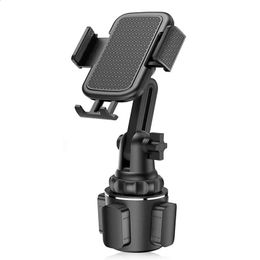 Universal Car Cup Holder Cellphone Mount Stand for Mobile Cell Phones Adjustable Car Cup Phone Mount 240126