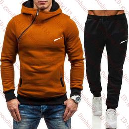 Mens Tracksuit Designer Set Sweatsuit Letter Print hoodie casual Pollover 2 Piece Set Hommes Joggers Suit Autumn Hooded Sportswear jogging Long Pants Outfits