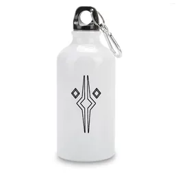 Water Bottles ASHOKA SILLHOUTE Unique 21 DIY Sport Bottle Aluminum Humor Graphic Kettle CreativeThermos Canteen Coffee Cups