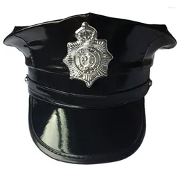 Berets For Officer Hat Costume Uniform Women Sboy Halloween Party Props